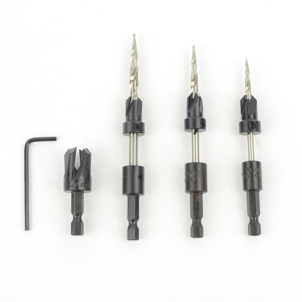 Big Horn 3 Pieces Countersink Set W. L. Fuller 10349003C 18937